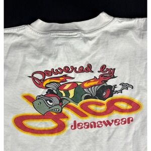 VTG Y2K Authentic  JNCO Jeans Wear Shirt Single Stitch Graphic Front Back LG